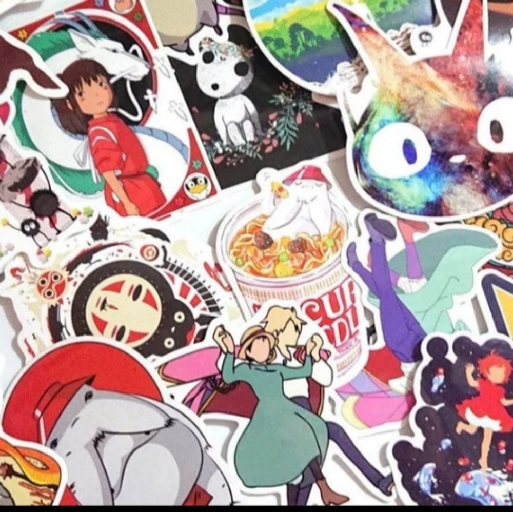 Studio Ghibli Stickers 20 Random Pieces